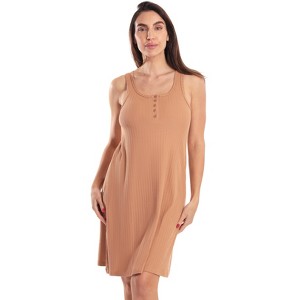 Just Love Sleeveless Nightgown for Women- Lightweight, Comfortable Sleepwear with Stylish Design - 1 of 3