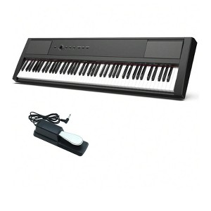 Senfot 88 Key Digital Piano-Full Size Semi-Weighted Electric Keyboard-for Beginner and Professional-Power Supply-Built in Speakers-Pedal - 1 of 4