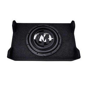 Memphis Audio PRXSE10S2 PR Shallow Single 10” Enclosure 2 Ohm - 1 of 2