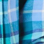 french blue cozy plaid