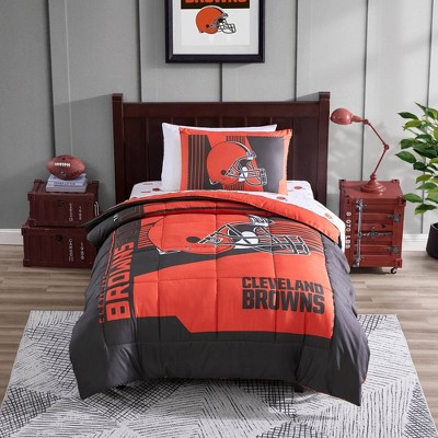 NFL Cleveland Browns Status Bed In A Bag Sheet Set - Twin
