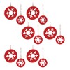 Melrose Wood Snowflake Ornament (Set of 12) - 2 of 4