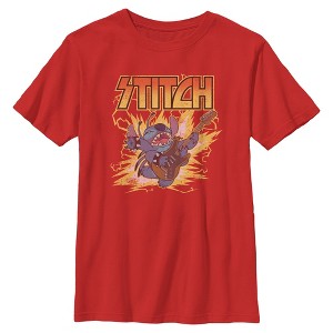 Boys Lilo & Stitch On Stage T Shirt - 1 of 4