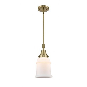 Canton - 1 Light Stem Hung Mini Pendant In Industrial Style-11.13 Inches Tall and 6.5 Inches Wide - 1 of 1
