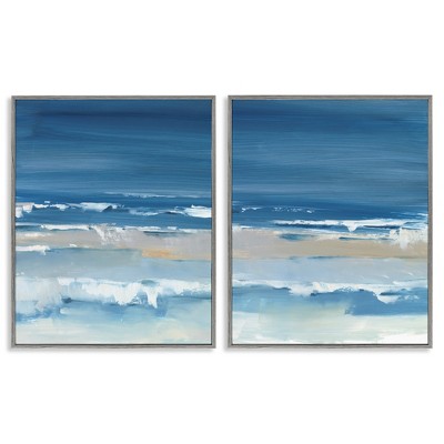 Stupell Industries Crashing Beach Wave Shore, 16" x 20"
