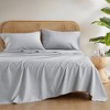 510 Design Twin XL Cotton 144 Thread Count Printed Cotton Sheets Diamond Gray - 2 of 4