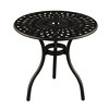 3pc Contemporary Modern Mesh Lattice Aluminum Patio Bistro Set - Black- Oakland Living: Weather-Resistant 2-Person Outdoor Dining Set - 2 of 4