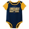 NCAA Northern Arizona Lumberjacks Infant Boys' 3pk Bodysuit - 4 of 4