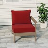 WestinTrends  Avalon Outdoor Patio HDPE Right Arm Facing Sectional Corner Club Chair with Patio Cushions - 2 of 4