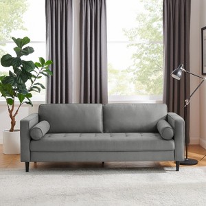 MINIMORE Modern Style 81.5"W Zakari 3Seater Mid-Century Sofa - 1 of 4