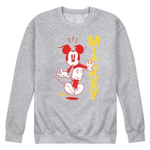 Men's - Disney - Mickey & Friends Graphic Fleece Sweatshirt - 1 of 4