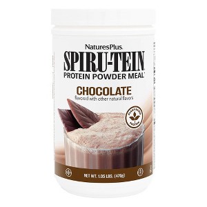 Spiru-Tein (Spirutein) Shake - Chocolate by Nature's Plus  -  1.05 lbs Powder - 1 of 3
