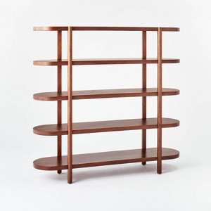 57" Portola Hills 5 Shelf Horizontal Bookcase - Threshold™ designed with Studio McGee - 1 of 4