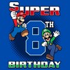 Boy's Nintendo Super Mario Super Birthday T-Shirt - 2 of 4