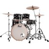 Pearl Professional Maple 4-Piece Shell Pack With 22" Bass Drum Piano Black - 3 of 4