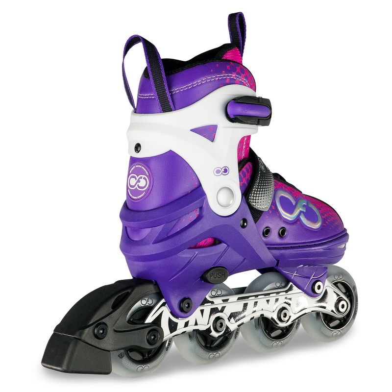 Crazy Skates Alpha Adjustable Inline Skates With Light Up Wheels - Unisex Skates - Available In Two Colors, 2 of 7