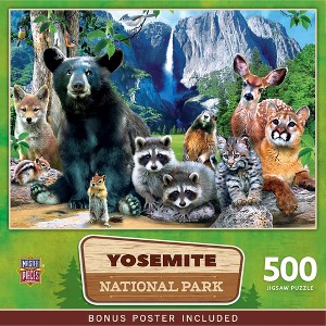 MasterPieces 500 Pieces Jigsaw Puzzle  - Yosemite National Park - 15"x21" - 1 of 4