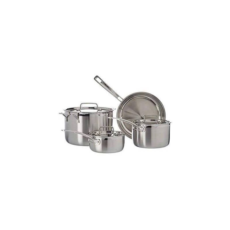 Cuisinart MultiClad Pro 7pc Stainless Steel Tri-Ply Cookware Set - MCP-7NP1, 5 of 8