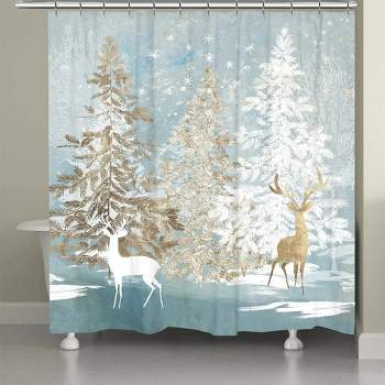 Laural Home Winter Wonderland Shower Curtain