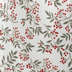 ivory leaf print