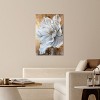 Art Remedy Bloom White Petals Floral Fine Wall Art Unframed - 2 of 4