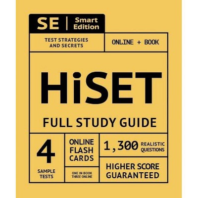 Hiset Full Study Guide - (Paperback)