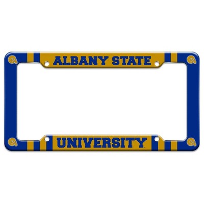 Albany State University Logo License Plate Tag Frame