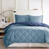 Lyngins Comforter Set, 3M Scotchgard Stain Release Bedding Set, Reversible Diamond Quilting,1 Comforter & 1 Sham, OEKO-TEX Certified - 2 of 4