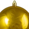 Northlight 4" Shatterproof Shiny Christmas Ball Ornament - Gold - image 2 of 3