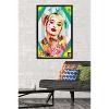 Trends International DC Comics Movie - Birds of Prey - Harley Quinn - Kiss Framed Wall Poster Prints - 2 of 4