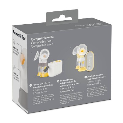 Medela PersonalFit Flex Connectors for Freestyle Flex, Pump In Style MaxFlow and Swing Maxi - 2ct