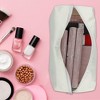 Unique Bargains Portable Travel Polyethylene Makeup Organizer Bag 1 Pc - 2 of 4