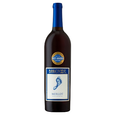 Barefoot Cellars Merlot Red Wine - 750ml Bottle