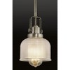 Progress Lighting Archie 1-Light Mini-Pendant, Chrome, Prismatic Glass Shade - 2 of 4