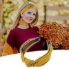 Unique Bargains Women's Fashion Wide Knot Rhinestone Knotted Headbands 1 Pc - 2 of 4