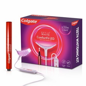 Colgate Optic White ComfortFit LED Teeth Whitening Kit - 1 of 4