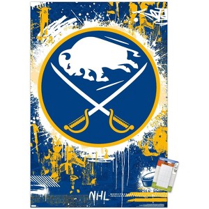 Trends International NHL Buffalo Sabres - Maximalist Logo 23 Unframed Wall Poster Prints - 1 of 4