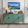 Large Sideboard Cabinet, 59" Modern Credenza Buffet Table Coffee Bar Wine Bar, Storage Cabinet with Adjustable Shelves - 2 of 4