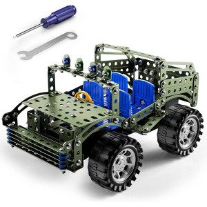 DIY Model Car Building Kit, STEM Engineering Project Toy for Kids Ages 8-16 - 1 of 4
