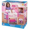 American Plastic Toys Kids My Very Own Nursery Baby Doll Playset with Crib, Pink - 3 of 3