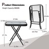 Crestlive Products Outdoor Side Table - Small Patio End Table All Weather for Pool, Balcony, Deck, Porch - 2 of 4