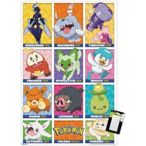 Trends International Pokémon: Paldea Region - Group Unframed Wall Poster Prints - 1 of 4