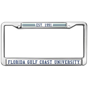 Florida Gulf Coast University Full Size Standard License Plate Metal Frame - 1 of 4