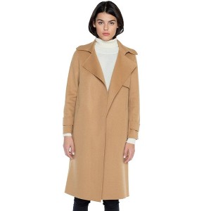 JENNIE LIU Women's Cashmere Wool Double-faced Overcoat - 1 of 4
