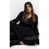 Women's Plus Size Tisha Lace Maxi Dress - black | CITY CHIC - 2 of 4