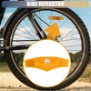 Unique Bargains Riding Bike Bicycle Warning Reflector Road Spoke Lights Bike Accessories Bicycle Rim Reflective Tape Yellow 4pcs - 4 of 4