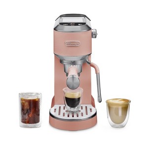 DeLonghi Dedica Duo Espresso and Cold Brew Machine with Milk Frother for Hot & Iced Coffee, Cappuccinos, Lattes & More - 1 of 4
