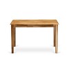 East West Furniture,Wooden Dining Table - Natural Rectangular Table Top Surface and Asian Wood Dinner Table 4 Legs - Natural Finish - 2 of 4