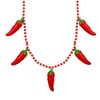 Magic Matt’s Brilliant Blinkys Non Light Up Five Jumbo Charm Chili Pepper Necklace for Cinco de Mayo - 3 of 4