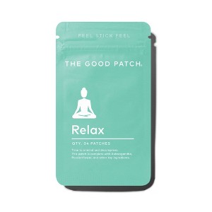 The Good Patch Relax Plant-Based Vegan Wellness Patch - 4ct - 1 of 4